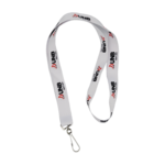 UNBSJ Lanyard White
