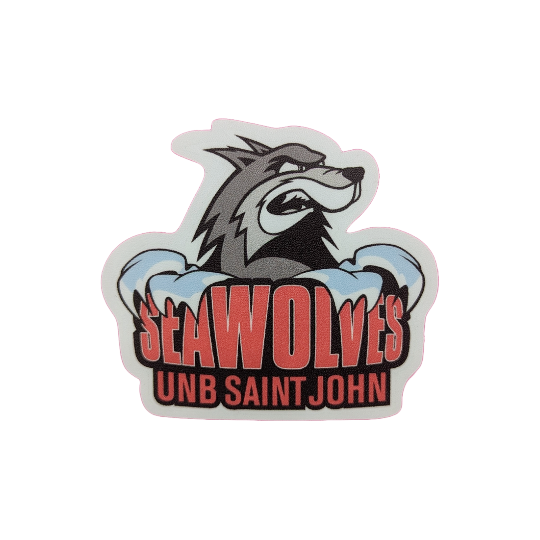 Seawolves Car Decal - UNB Saint John Campus Store