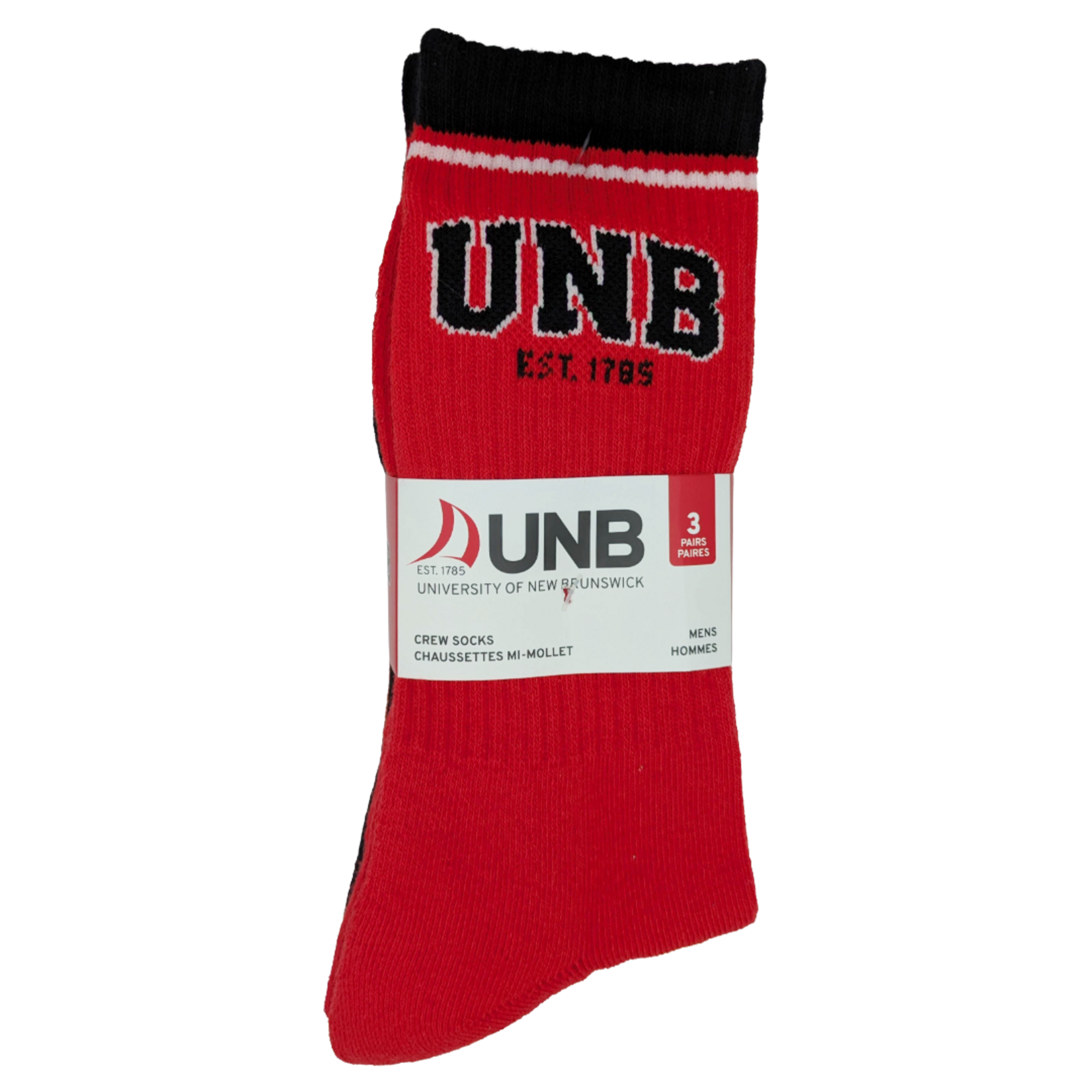 3 Pack Crew Socks - UNB & Seawolves