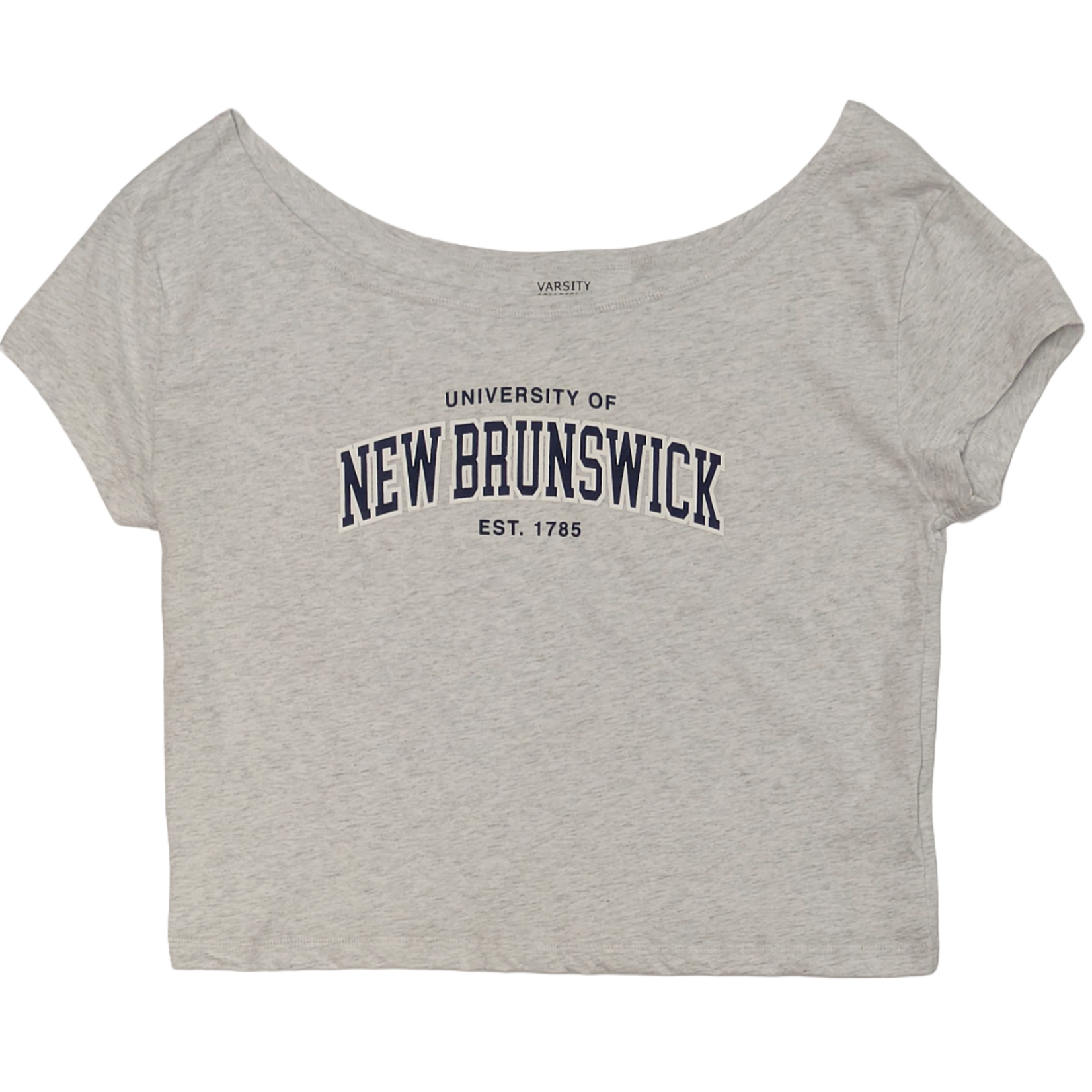 UNB Signature Ladies Cropped Off-The-Shoulder Tee