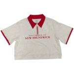 Women's Collared Cropped Tee