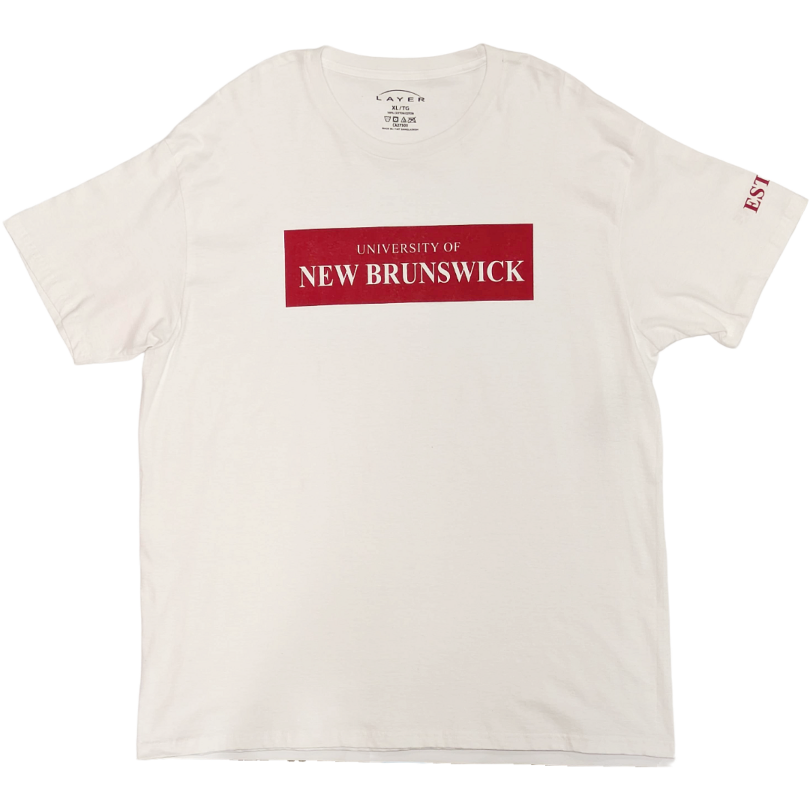UNB Block Tee *XL Only*