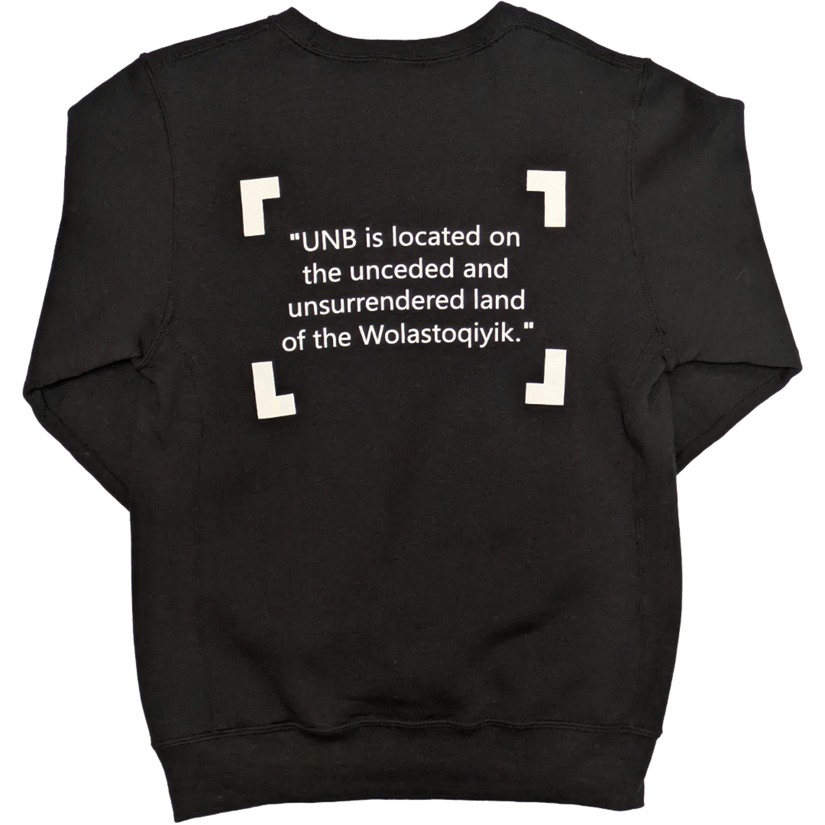 UNB Menahqesk Crewneck Sweater