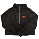 Women's Cropped Half-Zip Sweater - UNB