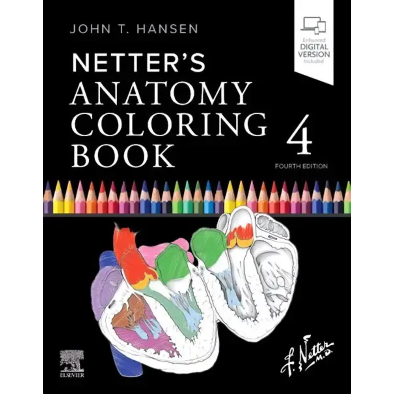Netter's Anatomy Coloring Book, 4th Ed.