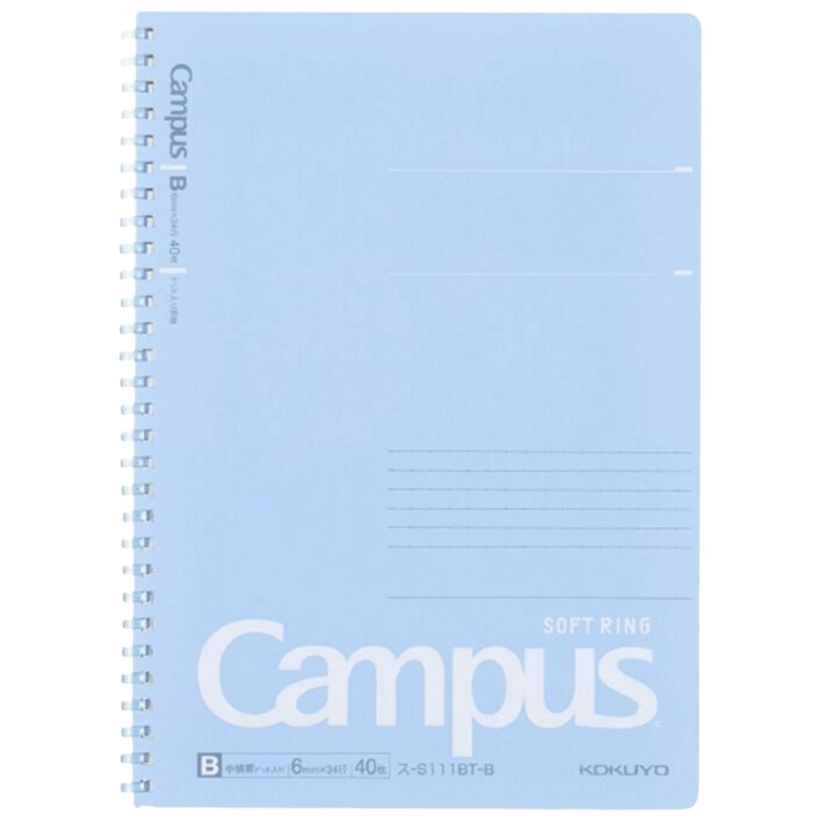 KOKUYO KOKUYO Campus Soft Ring Notebook Dotted Rule - 40 Sheets