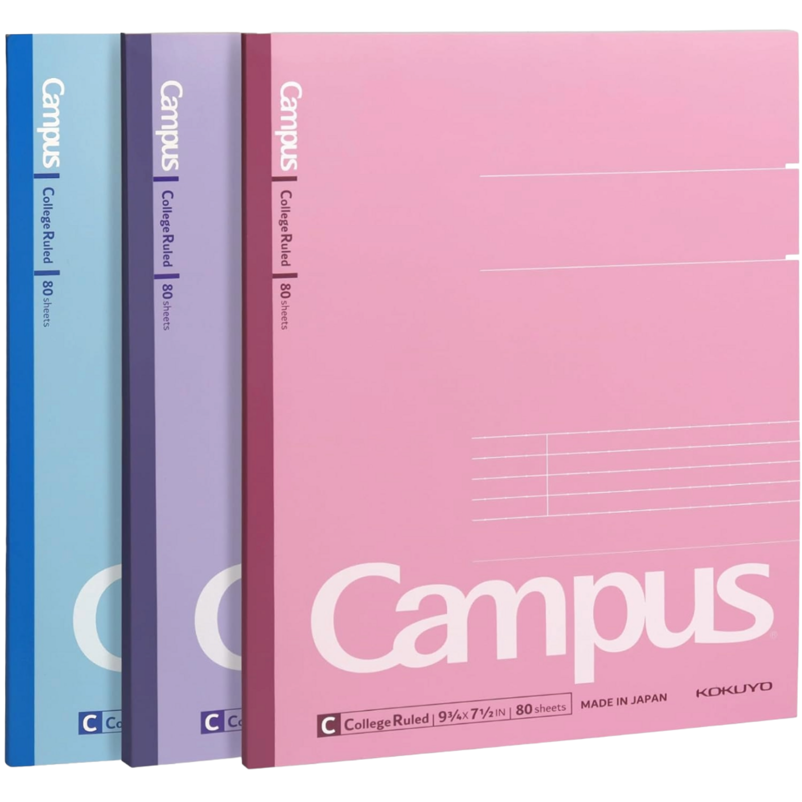 KOKUYO KOKUYO Composition Notebooks 3 Pack - 80pgs.