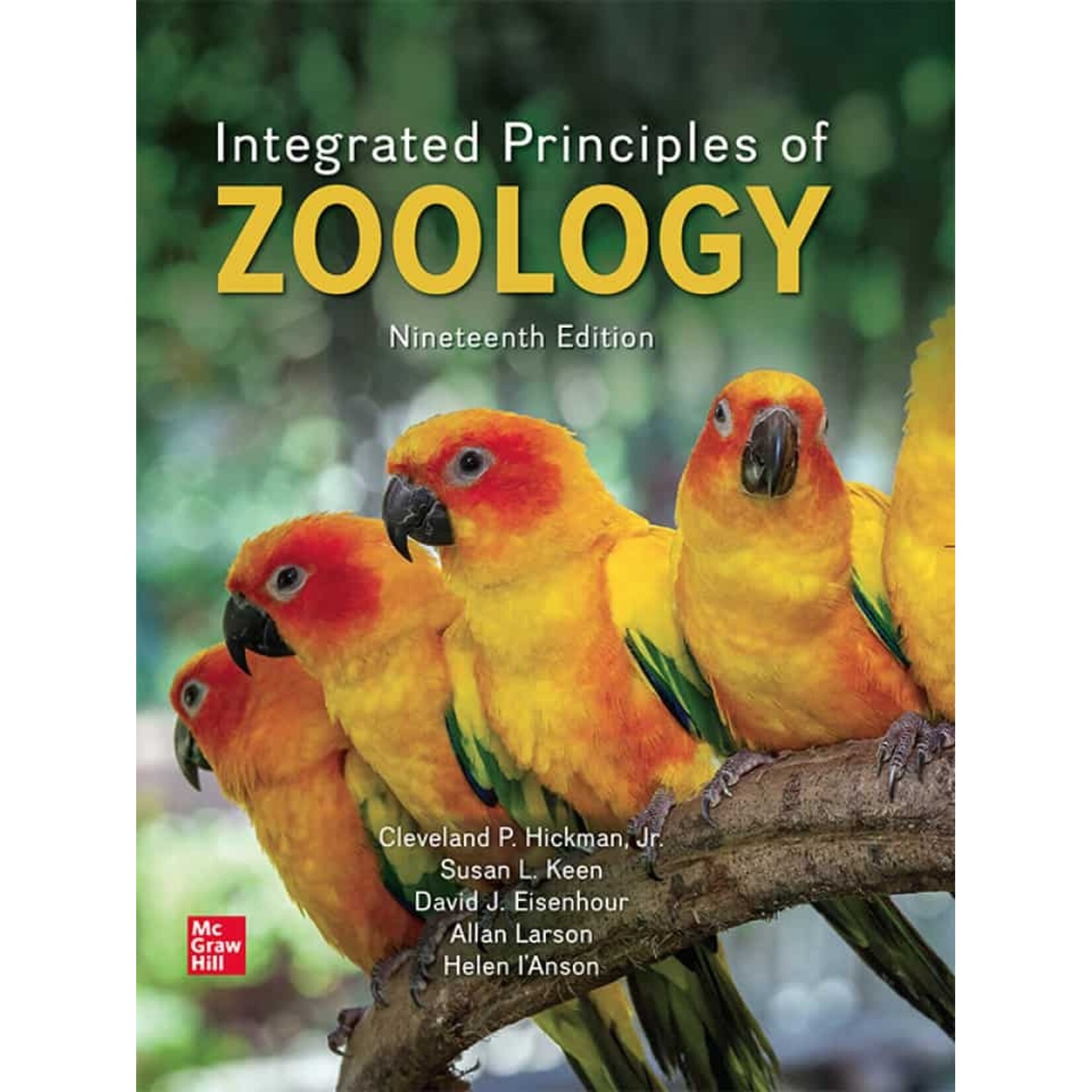 Integrated Principles of Zoology, 19th Edition