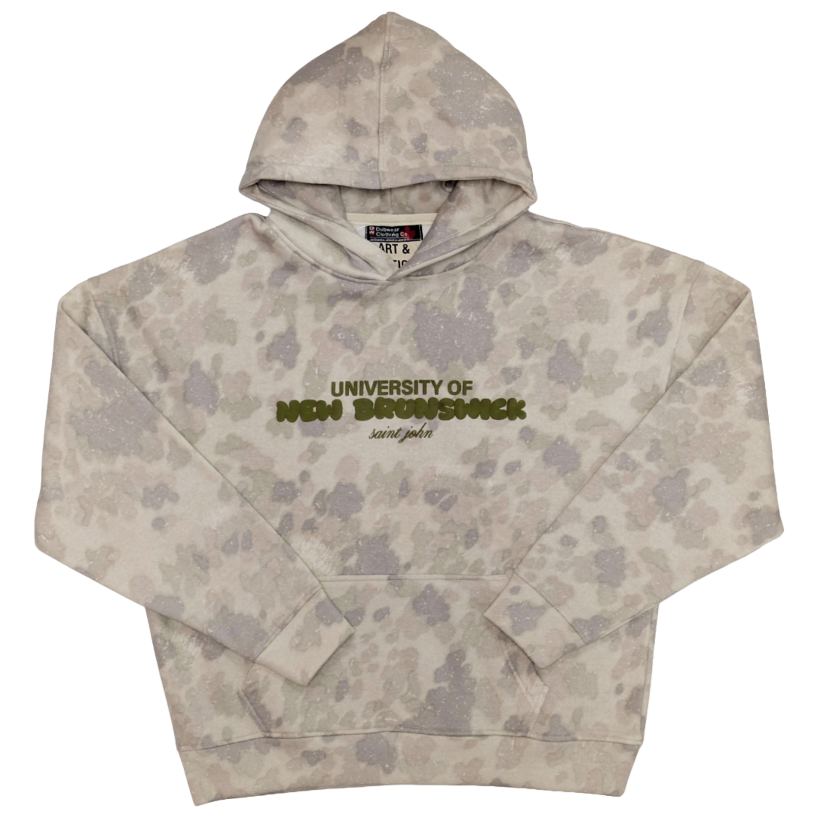 Puff Print Hoodie - UNBSJ