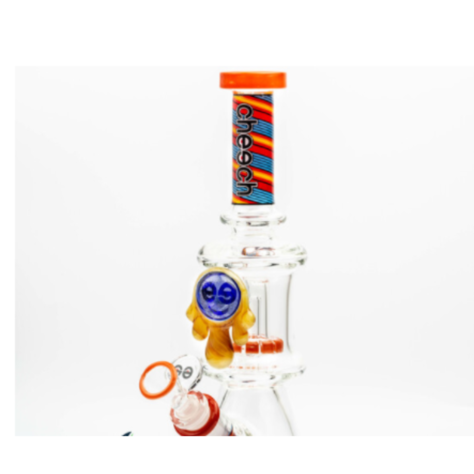 Buffalo Novelties And Gifts 11" HONEY DRIP DUAL CHAMBER BEAKER yell/ org Essential Life Plus