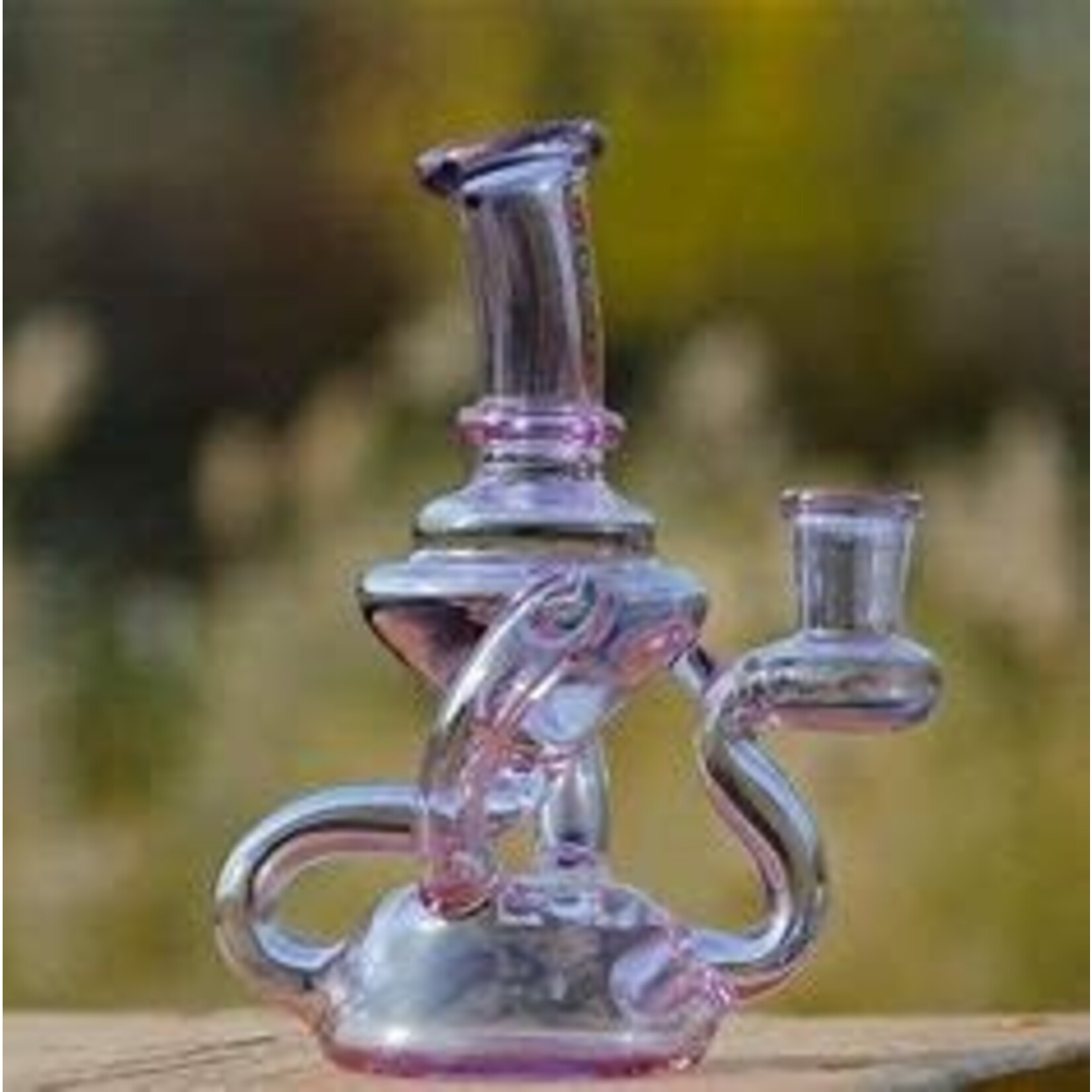 Buffalo Novelties And Gifts 8" BEAD RIG WITH FOUNTAIN BOWL