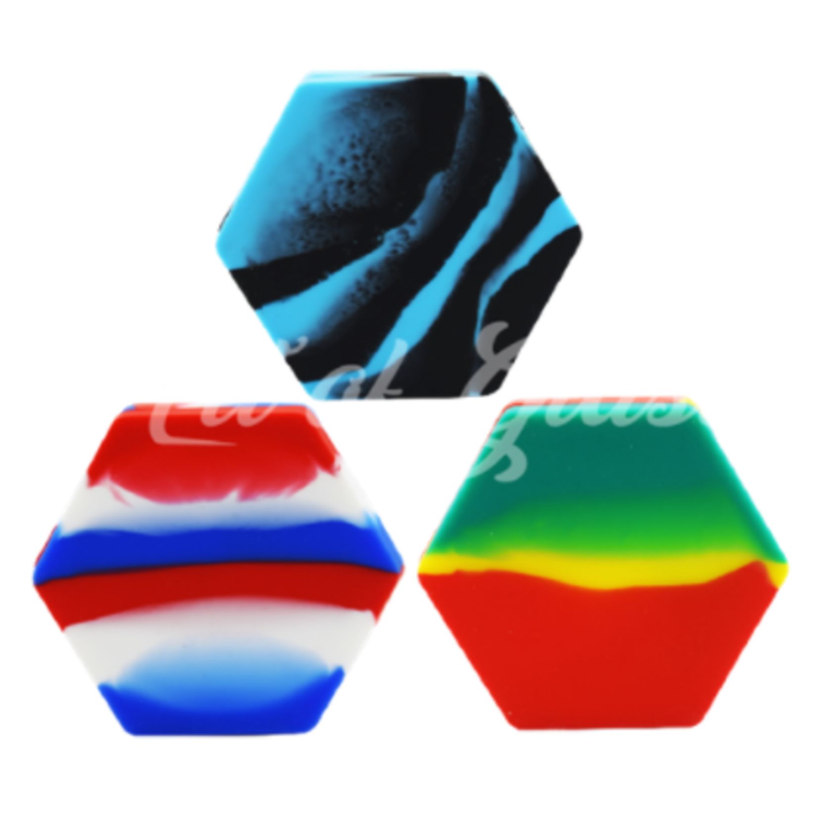 4"SILICONE HEXAGON CONTAINER