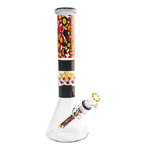 Cheech Cheech Glass R.Y.O black trim beaker