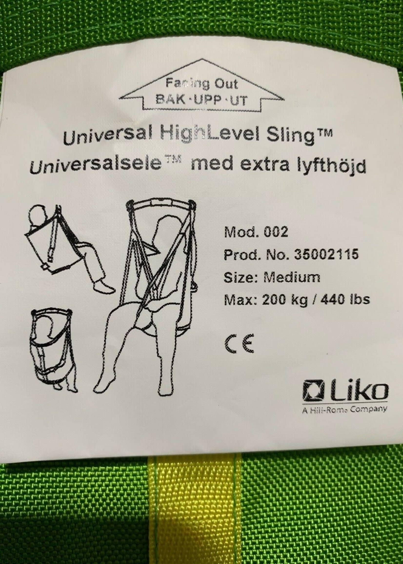Liko Liko Universal Highlevel Sling (Medium)