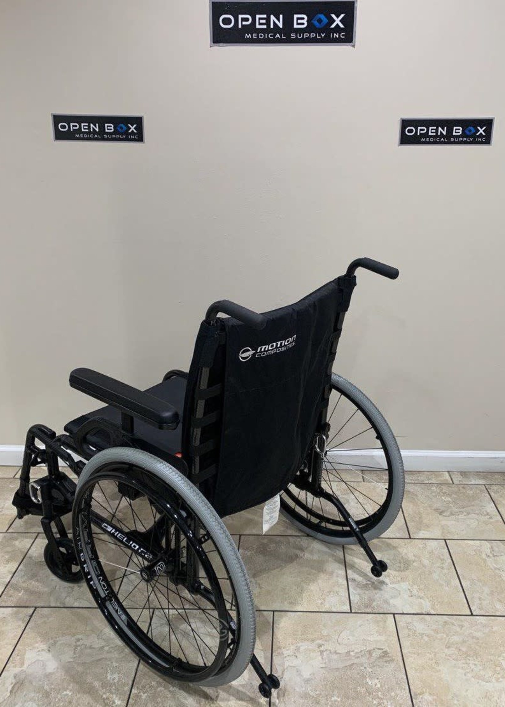 Motion Composites  Helio C2 HD Ultralight Manual Folding Wheelchair