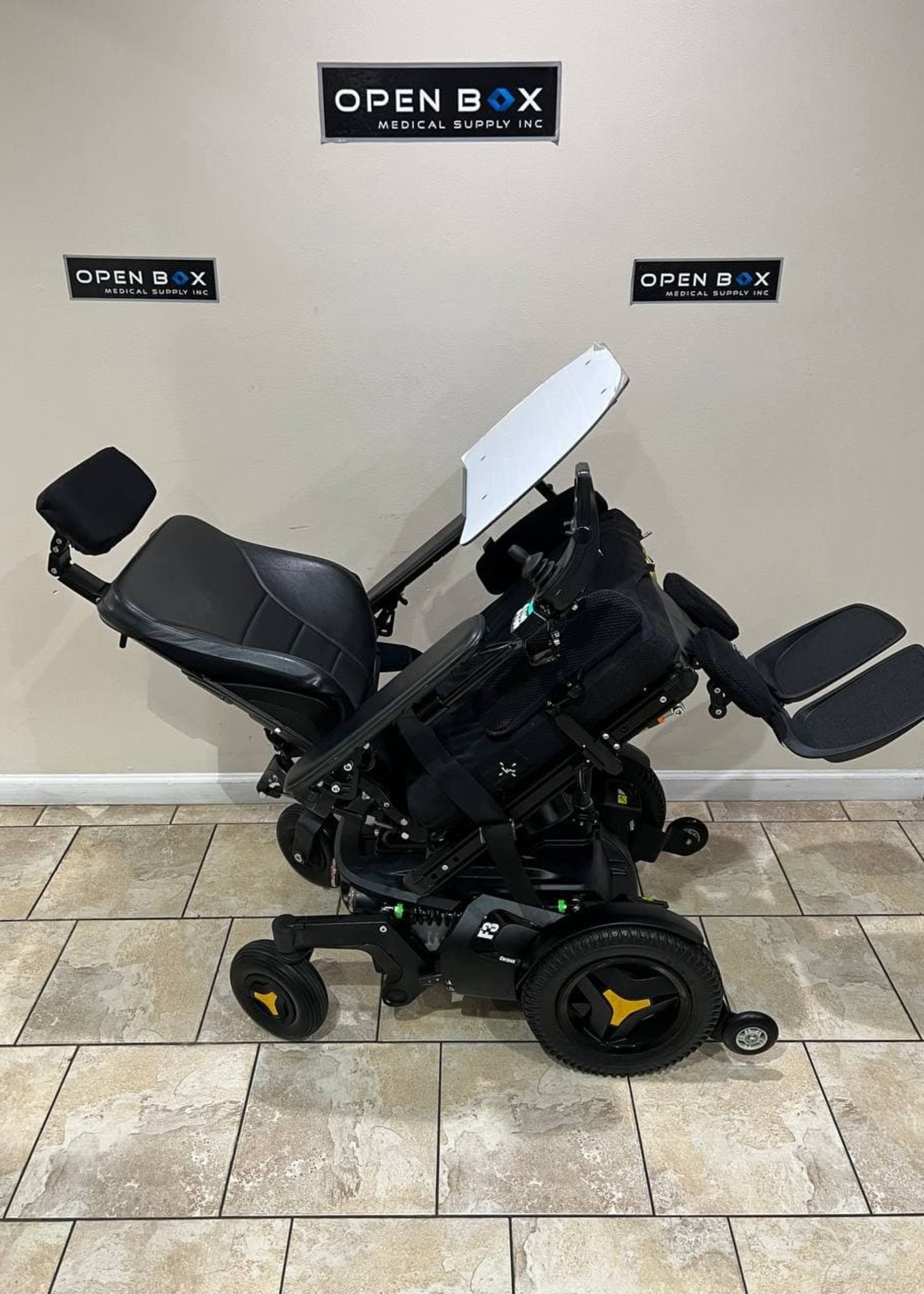Permobil  F3 Rehab Power Chair with a Table