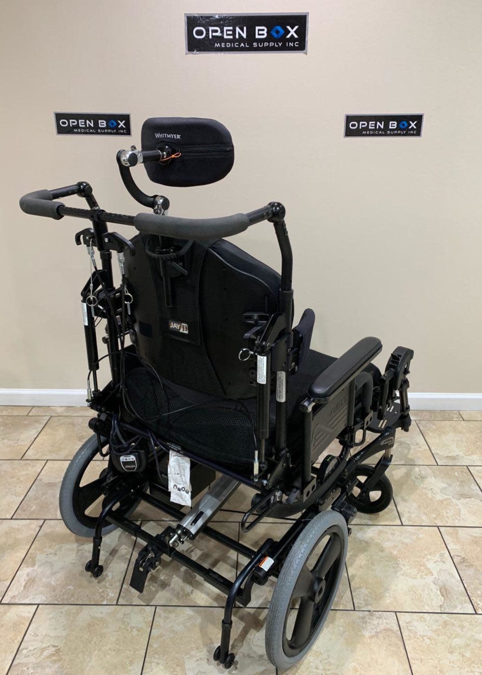 Sunrise Medical Quickie IRIS Power Tilt-in-Space Heavy Duty Manual Wheelchair