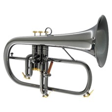 CarolBrass CarolBrass Blackhawk Series Professional Black Gold Flugelhorn CFL-6200-GSS-Bb-BG