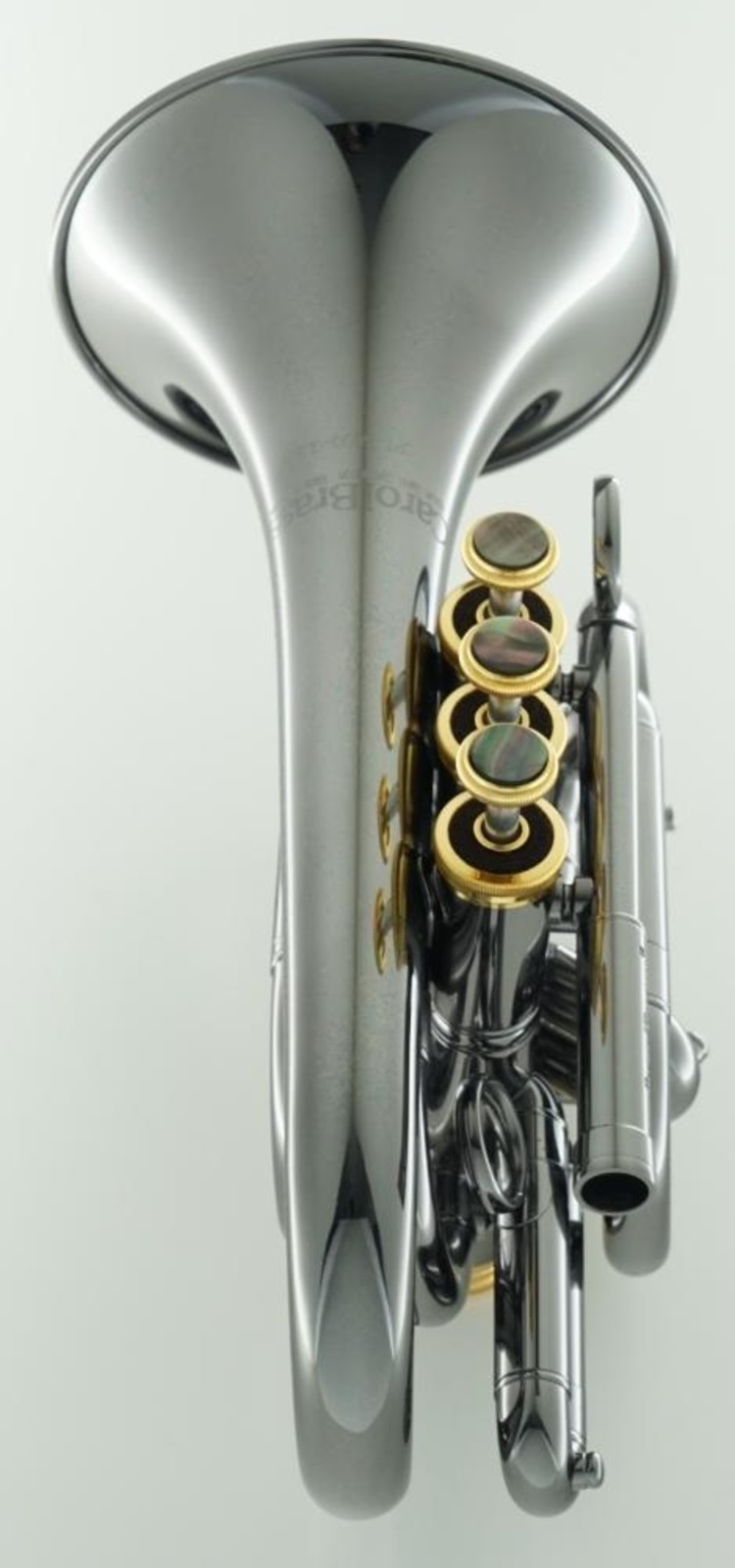 CarolBrass CarolBrass Blackhawk Series Classic Pocket Black Gold Trumpet CPT-3000-GLS-Bb-BG
