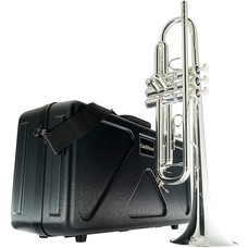 CarolBrass CarolBrass All-Around Intermediate Trumpet with Silver Plated Finish CTR-4000H-YSS-Bb-S