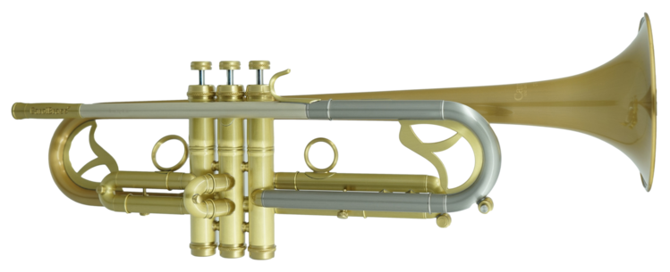 CarolBrass CarolBrass Satin Lacquer Professional Trumpet (CTR-7660L-GSS-Bb-SL)