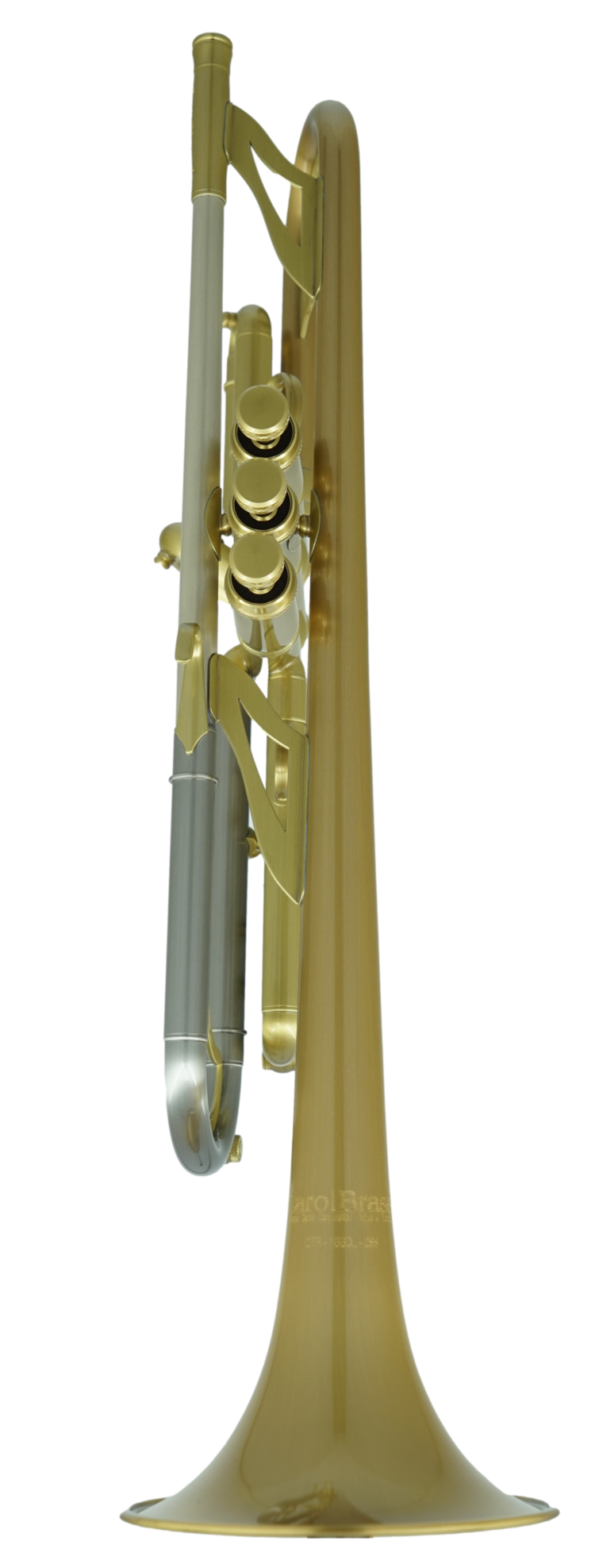 CarolBrass CarolBrass Satin Lacquer Professional Trumpet (CTR-7660L-GSS-Bb-SL)