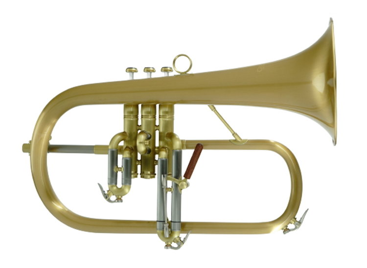CarolBrass CarolBrass Professional Satin Lacquer Flugelhorn CFL-6200-GSS-Bb-SL