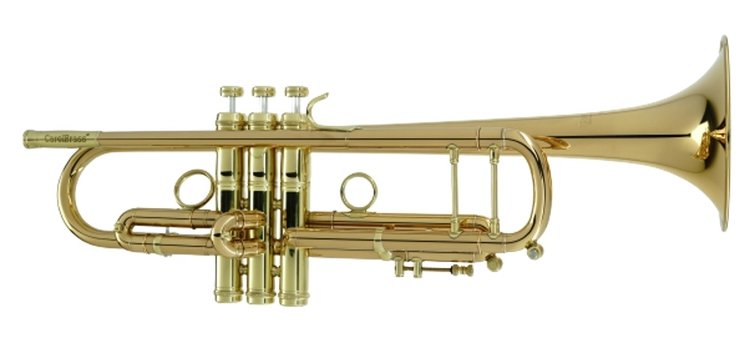 CarolBrass CarolBrass Gold Brass Professional Trumpet (CTR-8880H-GST-Bb-L)
