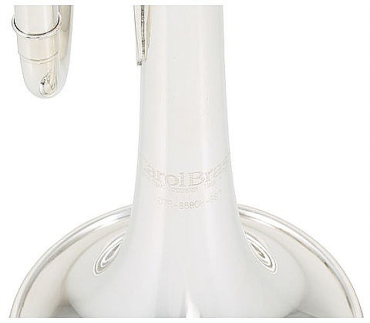 CarolBrass CarolBrass Silver Plated Professional Trumpet (CTR-8880H-GST-Bb-S)