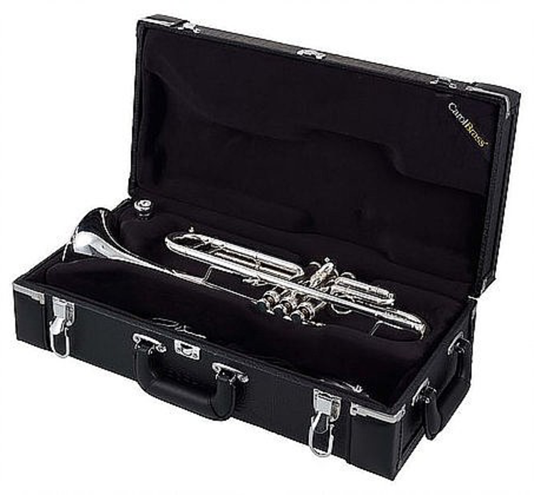 CarolBrass CarolBrass Silver Plated Professional Trumpet (CTR-8880H-GST-Bb-S)