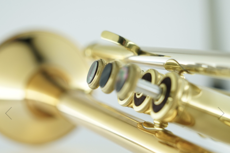 CarolBrass CarolBrass Professional Trumpet CTR-5060H-GSS-Bb-SLB