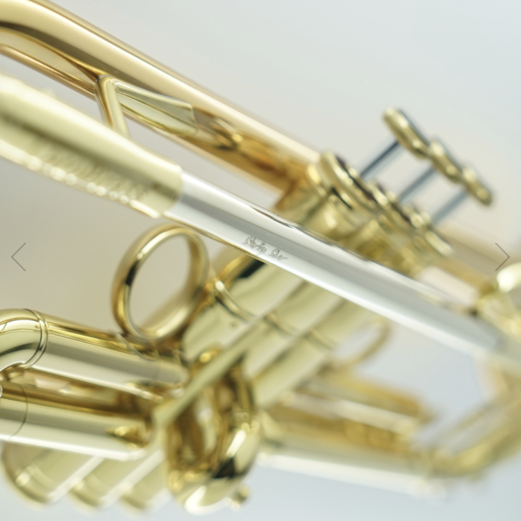 CarolBrass CarolBrass Professional Trumpet CTR-5060H-GSS-Bb-SLB