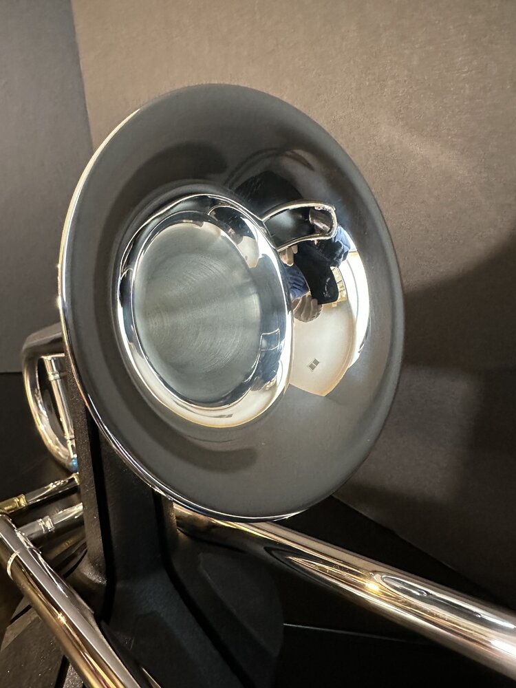 CarolBrass CarolBrass Mini Trombone CTB-1005-YSS-Bb-S ***Rare Silver Model***