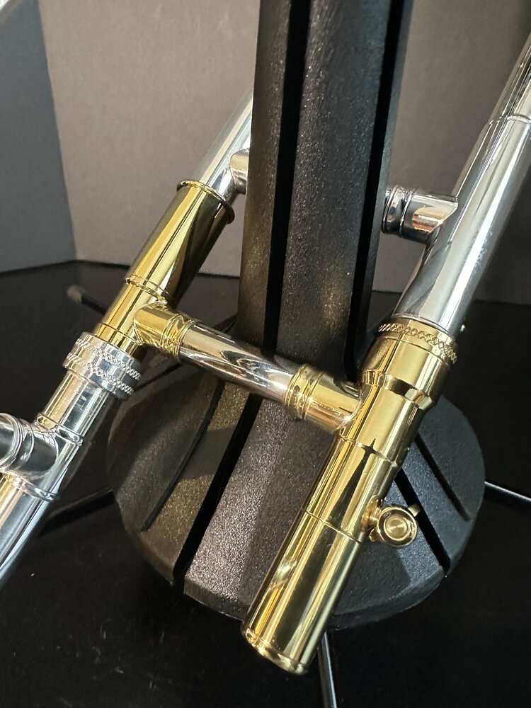 CarolBrass CarolBrass Mini Trombone CTB-1005-YSS-Bb-S ***Rare Silver Model***