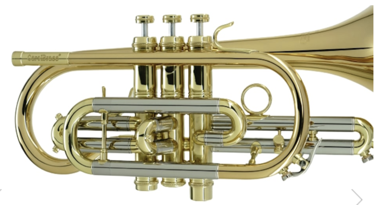 CarolBrass CarolBrass Cornet CCR-6880-GSS-Bb-L