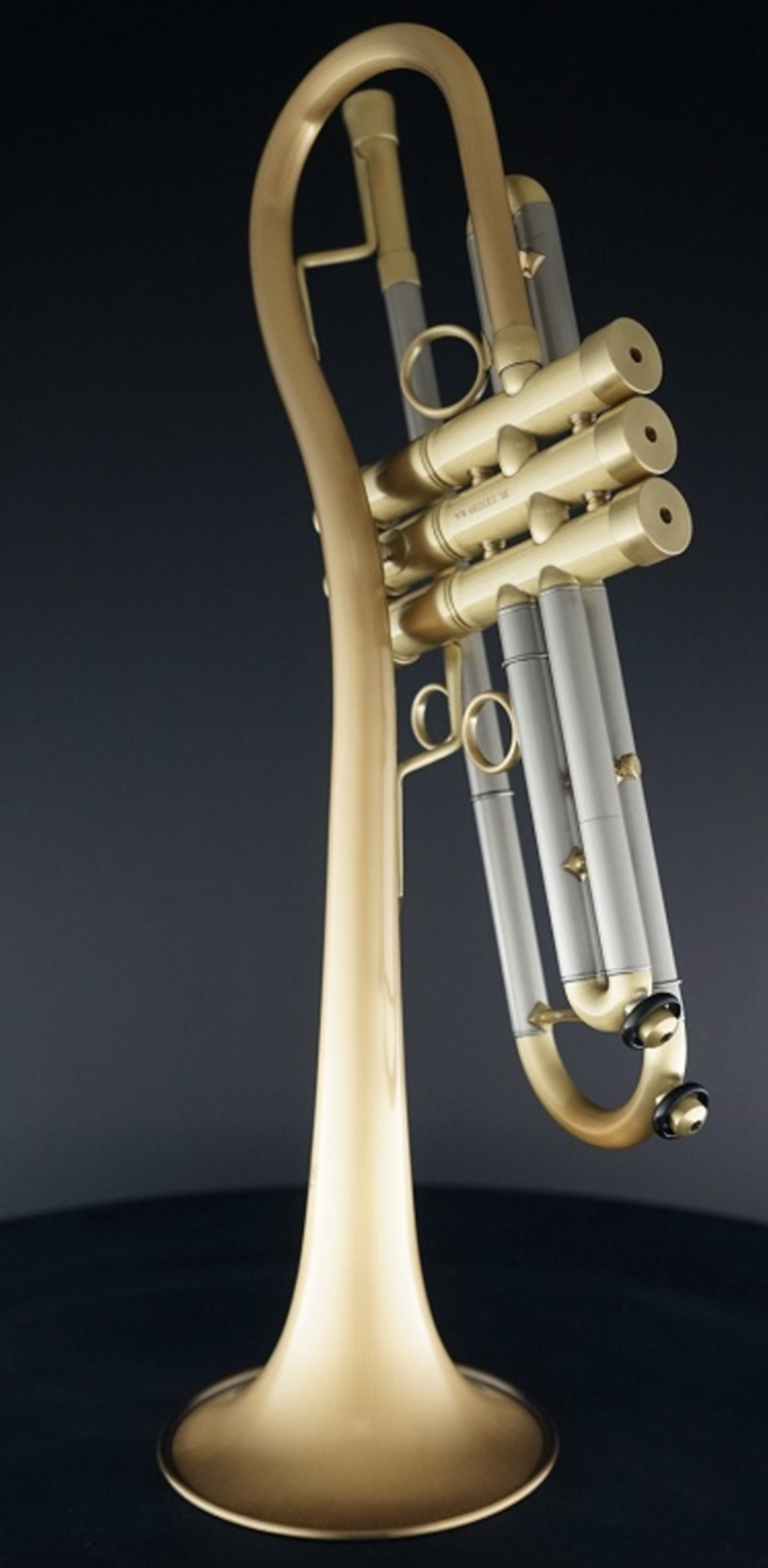 CarolBrass CarolBrass Trumpet CTR-5280L-GLT(Euro-D)-Bb-SL Baro Model