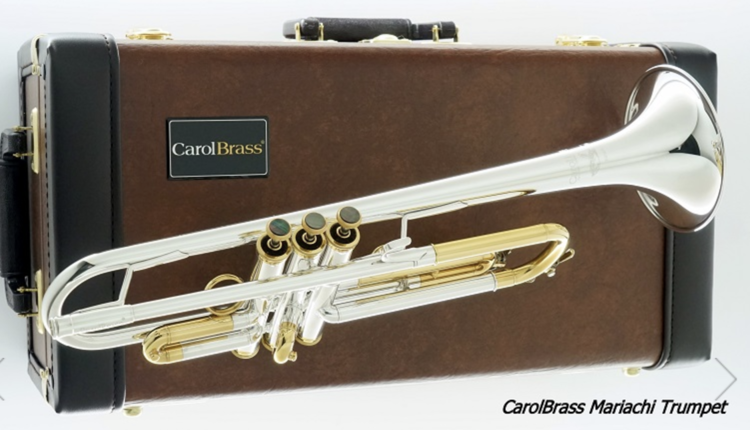 CarolBrass CarolBrass Trumpet CTR-5000L-GST-Bb-SRL Mariachi