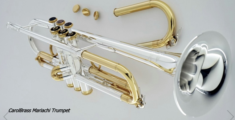 CarolBrass CarolBrass Trumpet CTR-5000L-GST-Bb-SRL Mariachi