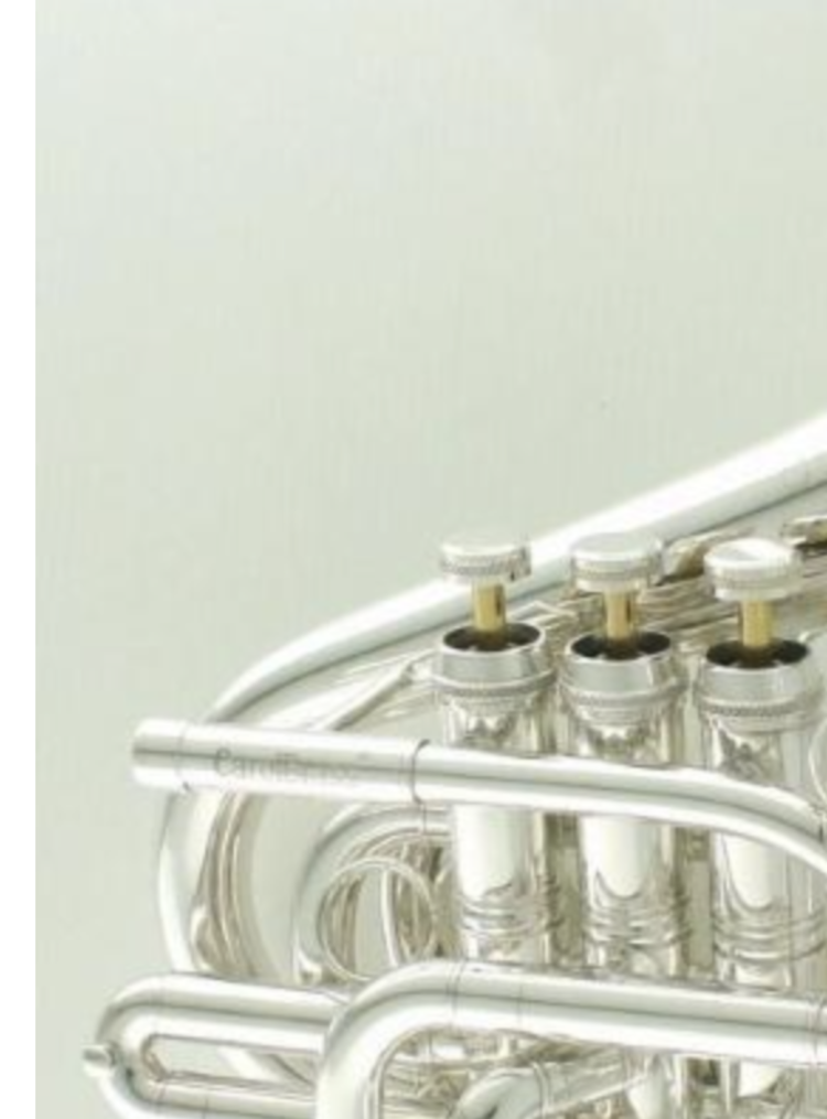 CarolBrass CarolBrass Silver Plated Professional Pocket Trumpet (CPT-3000-GLS(D)-Bb-S)