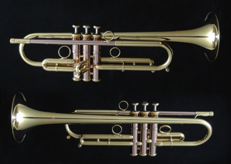 CarolBrass CarolBrass Trumpet Andrea Giuffredi "Commercial" Model - Silver Finish