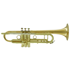 CarolBrass CarolBrass Professional Trumpet with Gold Brass Lacquer Finish CTR-5060H-GSS-Bb-L
