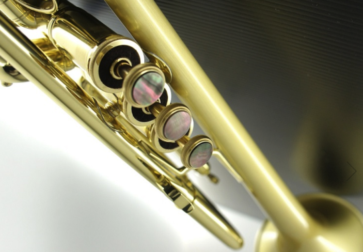 CarolBrass CarolBrass Professional Trumpet CTR-5060H-GSS-Bb-SLB