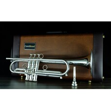 CarolBrass CarolBrass Trumpet Andrea Giuffredi "Commercial" Model - Silver Finish
