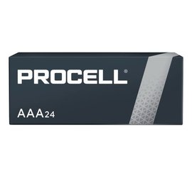Procell Battery, Non-Rechargeable Alkaline, 1.5 V, AAA, 24 Pack (243-PC2400BKD)