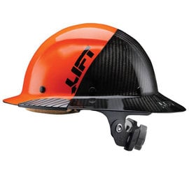 Lift Safety DAX Carbon Fiber Full Brim Hard Hat