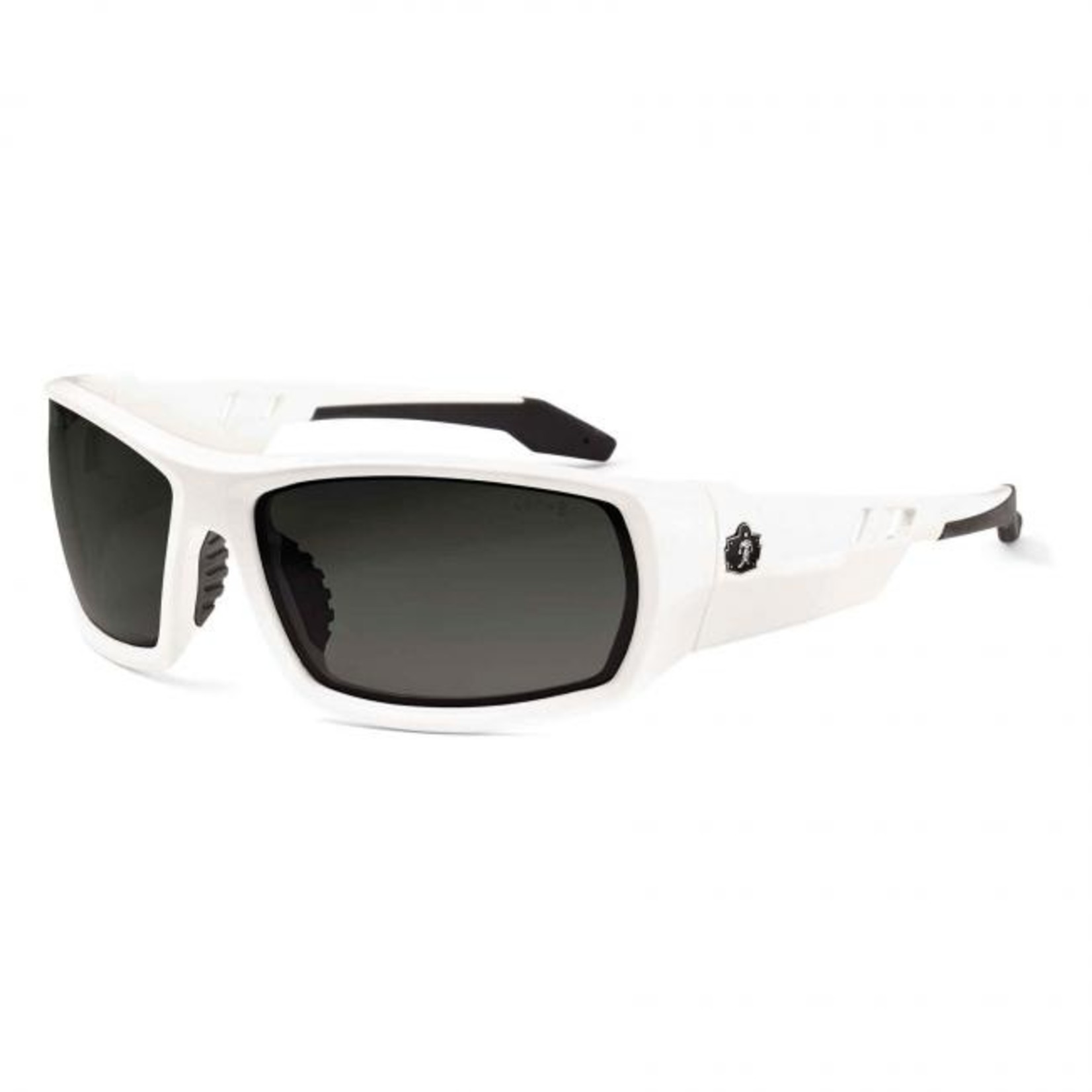 Ergodyne Skullerz Odin Safety Sunglasses White/Polarized Smoke (50231)