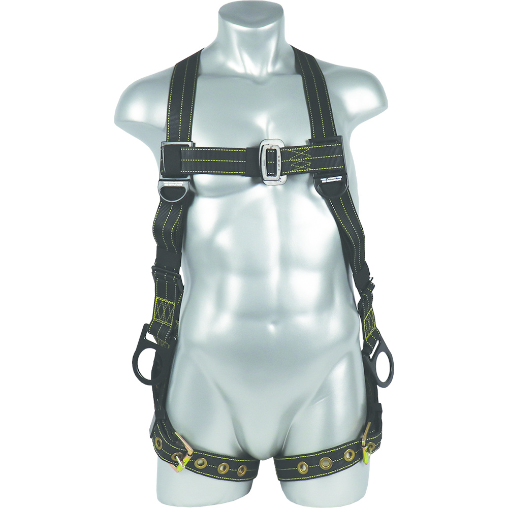 Safe Keeper Wolverine Repel™ 5-Point Adjustable Full-Body Harness with Dorsal and Two Side D-Rings