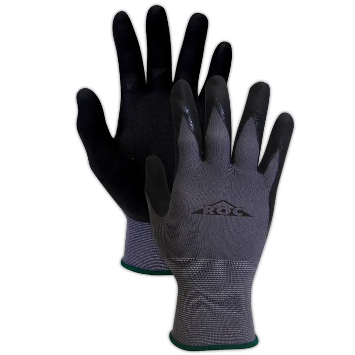 Black Foam Nitrile Palm Coating Magid ROC GP160 Bamboo Glove 8 Length Size 6 Knit Wrist Cuff Pack of 12 Pairs Black Foam Nitrile Palm Coating Magid ROC GP160 Bamboo Glove 8 Length Size 6 Knit Wrist Cuff Pack of 12 Pairs