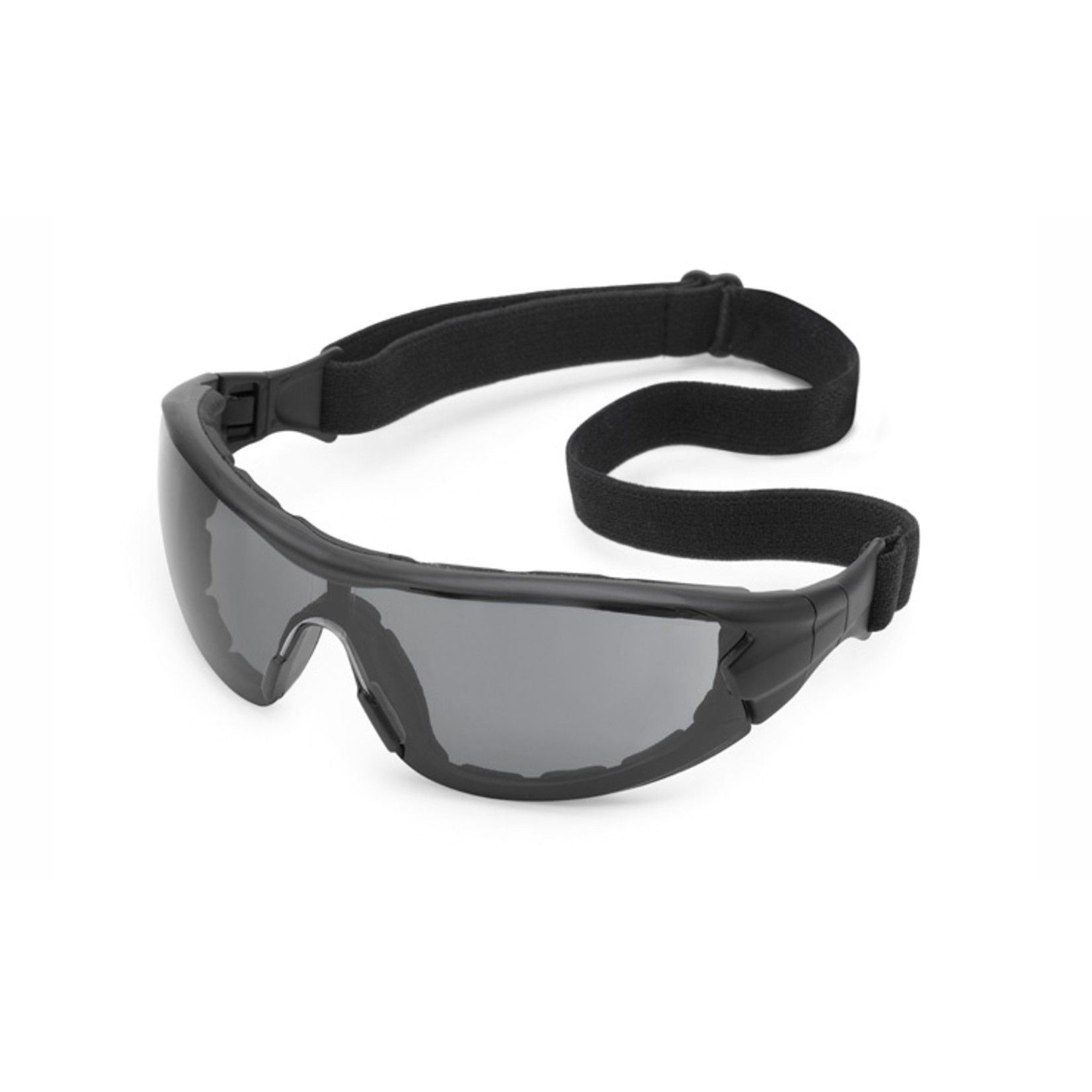 Gateway Safety 21GB79 Swap Wraparound Hybrid Eye Safety Glasses/Goggles Black/Gray with Foam Edge