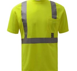 GSS Safety Safety T-Shirt with Chest Pocket